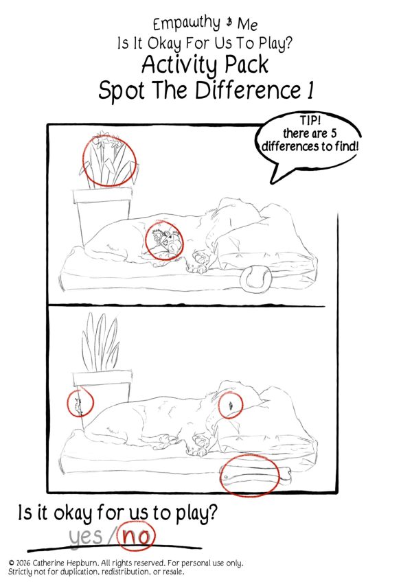 Spot The Difference 1 Answers