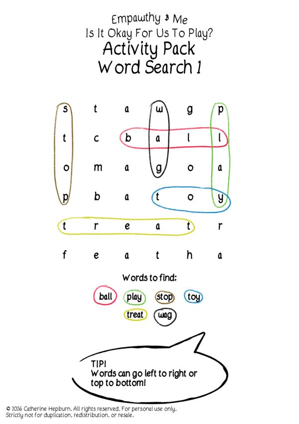 Word Search 1 Answers